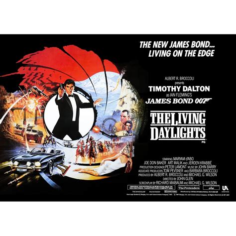 Posters De James Bond The Living Daylights