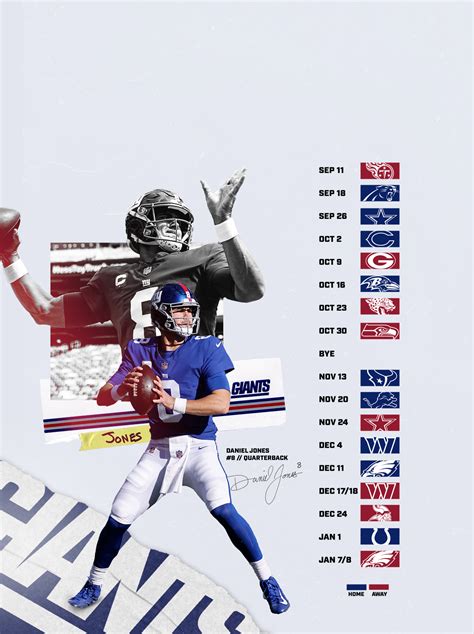 Giants Schedule New York Giants