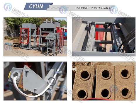 Cy Automatic Hydraulic Clay Interlocking Lego Brick Making Machine