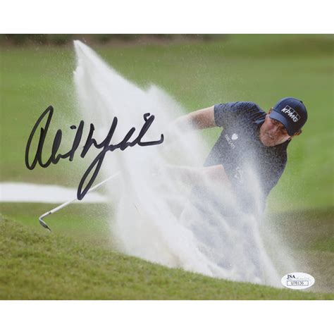 Phil Mickelson Signed 8x10 Photo Jsa Coa Pristine Auction