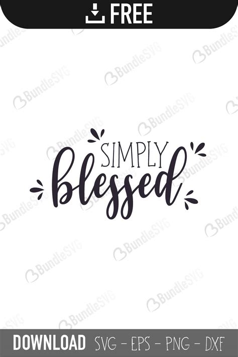 Blessed Svg Cut Files Free Download Bundlesvg