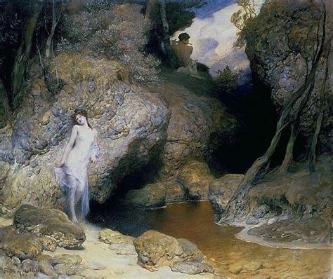 Ferdinand Keller The Music Of The Faun 1910 Igpkeller Old Paintings