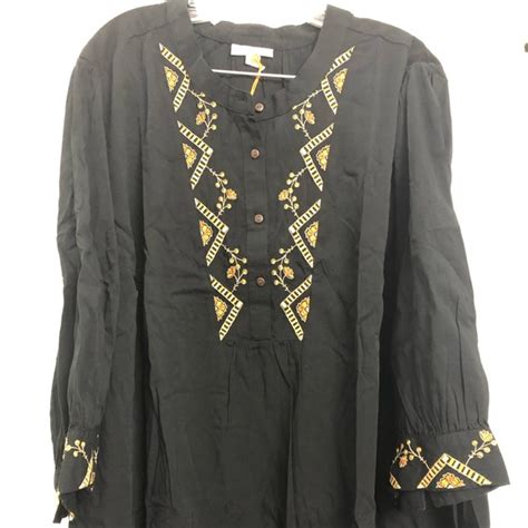 Knox Rose Tops Nwt Knox Rose Blouse X Black Poshmark