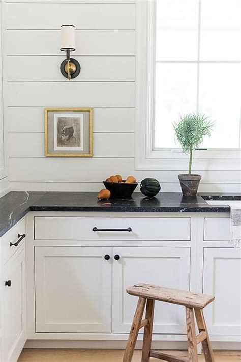 White Shiplap Backsplash Kitchen The Urban Decor