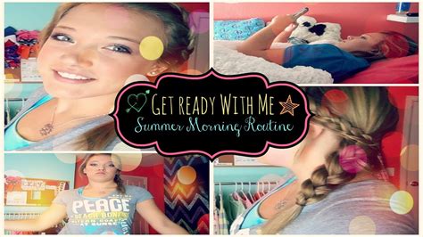 Grwm Summer Morning Routine 2013 Youtube