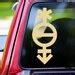 Pangender Symbol Vinyl Decal Sticker Sign Gender Omnigender - Etsy