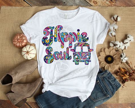 Hippie Soul Floral Paisley T Shirt Etsy In 2020 Cool Shirt Designs