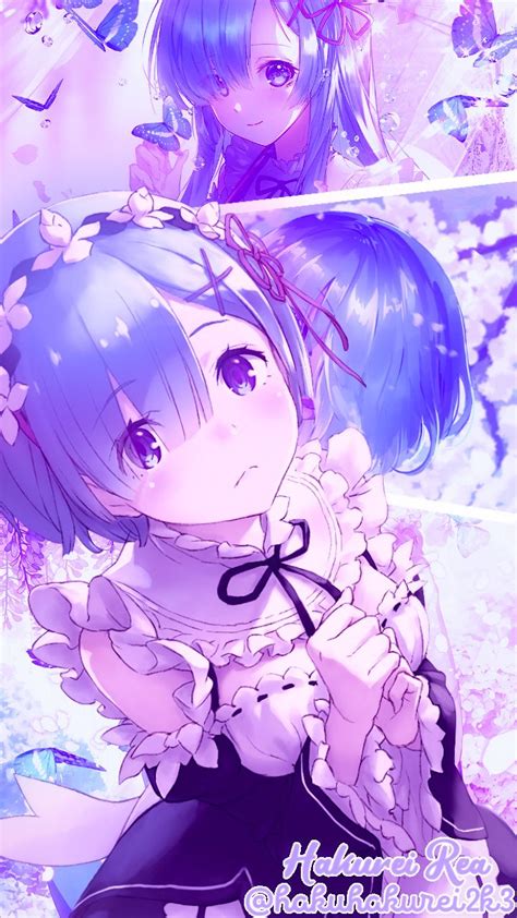 Rem Anime Cute Cute Rem Smile Rezero Awwnime Anime Eyes From Side