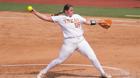 Mac Morgan Texas Softball Team No Hit Seton Hall In Ncaa Opener