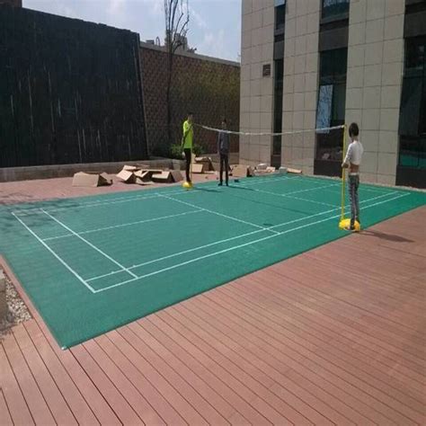 Outdoor Volleyball Court Flooring