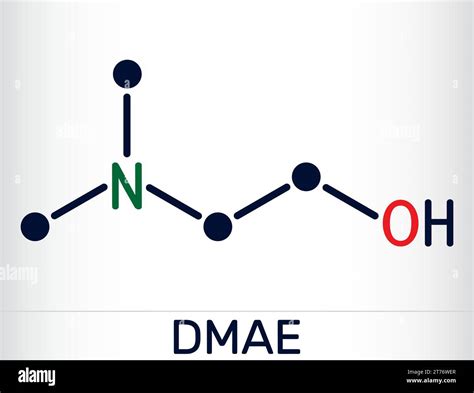 Dimethylethanolamine Dimethylaminoethanol Dmae Dmea Molecule It Is