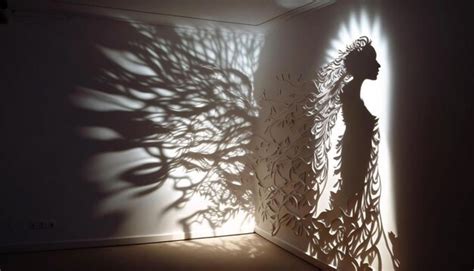 Premium AI Image | Shadow art