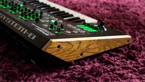 roland system  solid oak replacement  cheeks  synths  wood