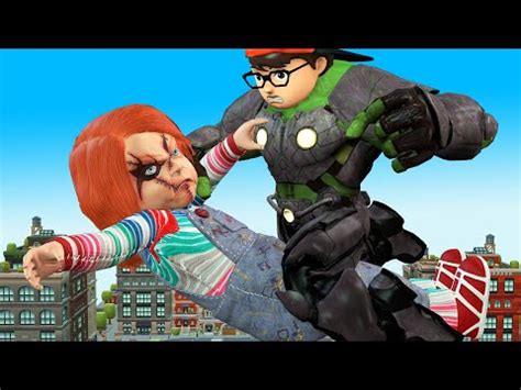 Poor Nick GYM Become Hero NickHulk Protect City Combat Giant Chucky