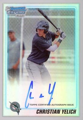 Christian Yelich Rookie Cards Checklist Top Prospects Rc Guide Gallery