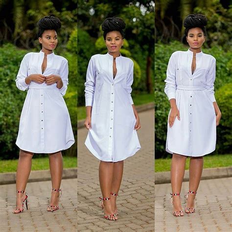 White Ankara Styles For Ladies Dresses Images 2022