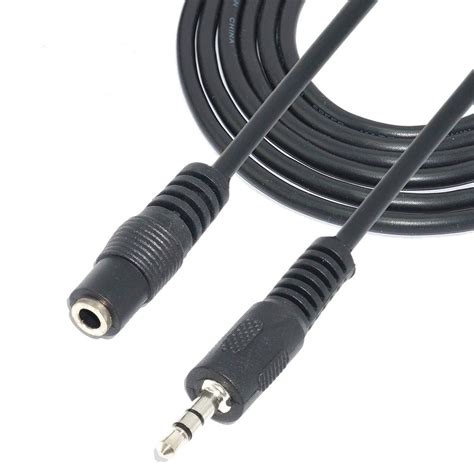 Mm Aux Audio Jack Extension Cable Male To Female Meters Shop