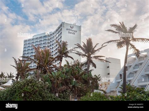 DURBAN, SOUTH AFRICA - AUGUST 12, 2019: Umhlanga Sands Hotel near the ...