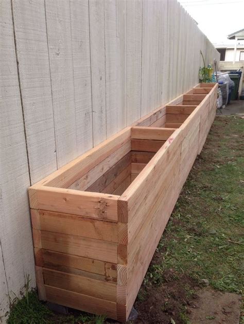 Diy Rustic Wood Planter Box Ideas For Your Amazing Garden 9 Diy