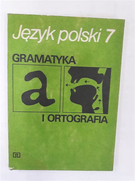 Język polski 7 gramatyka i ortografia tania książka Antykwariat OTO