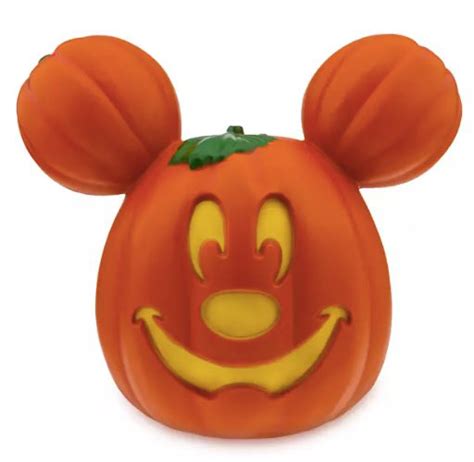 shopDisney Adds Large Mickey Mouse Light-Up Halloween Pumpkin / Jack-O ...