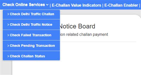 Maharashtra Mh Traffic Challan Status E Challan Pay Online Payment