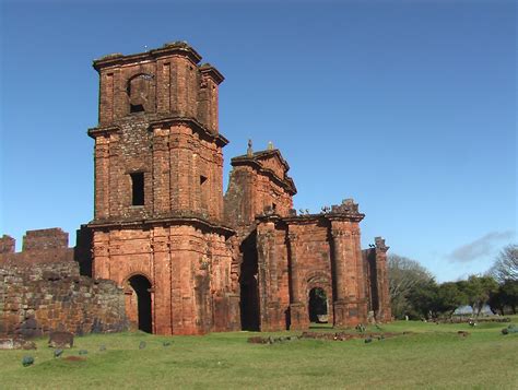 Igreja Santa Missoes - Eglise de San Miguel das Missoes : São Miguel das Missões : Rio Grande ...