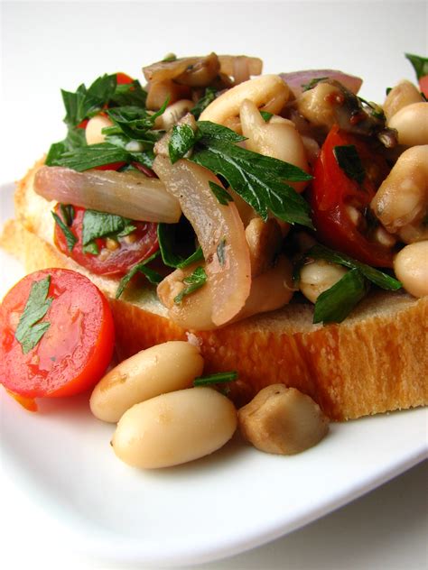 Warm Cannellini Bean Bruschetta III View This Recipe At Ww Flickr