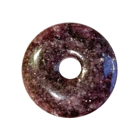 PI Chino O Donut Lepidolita 40mm Reino Minerales