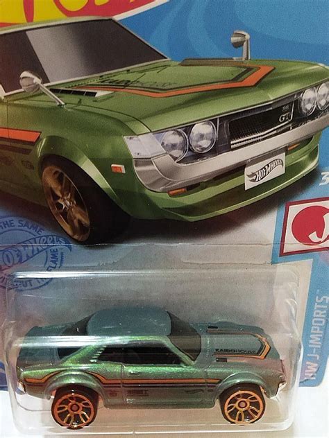 Hot Wheels Hw J Imports Toyota Celica Metalflake Mint Green