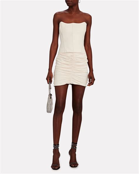 The Sei Ruched Ruched Mini Skirt Intermix®