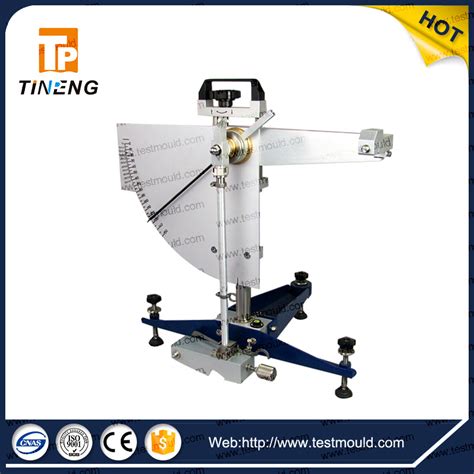 Matest Quality Pendulum Skid Resistance And Friction Coefficient Tester