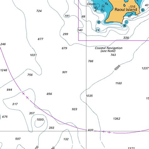 Kermadec Islands map by Land Information New Zealand | Avenza Maps