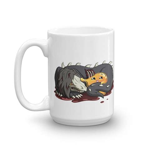 Scp 999 And Scp 682 Cuddling Cup Scp Foundation Mug Perfect Etsy