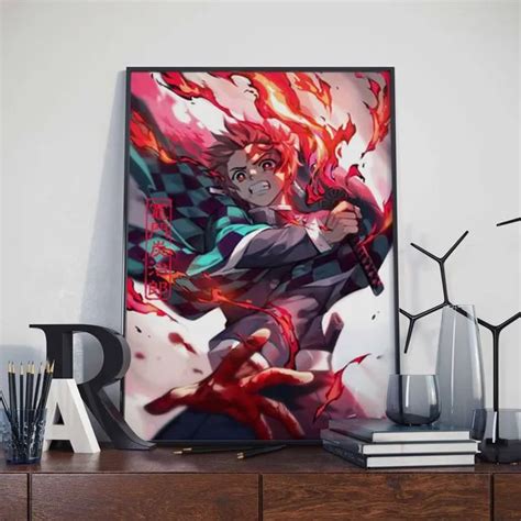 Japanese Anime Modular Wall Art Canvas Painting Bnha Deku Manga