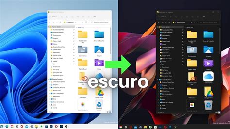 Windows Tutorial Como Usar O Modo Tema Escuro Dark Mode Youtube