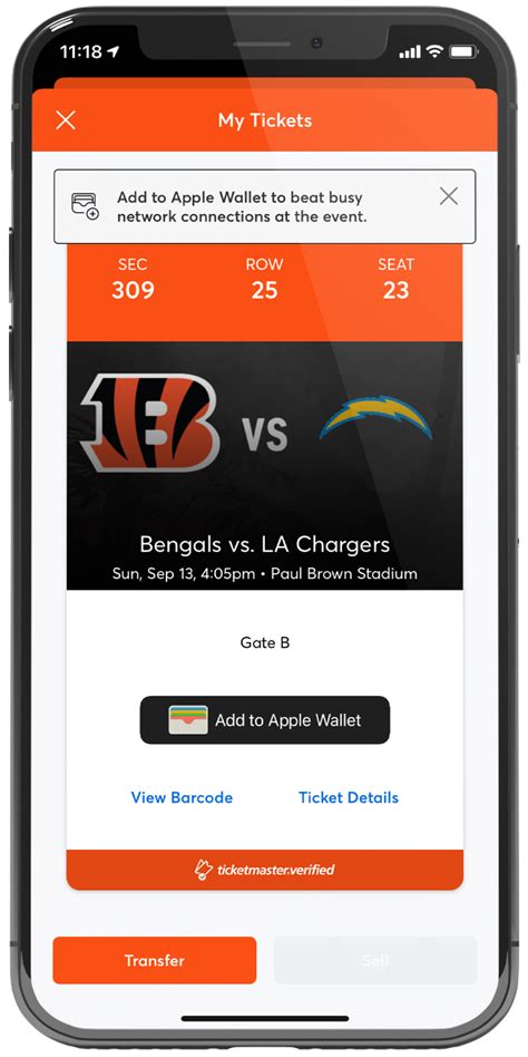 Cincinnati Bengals Tickets | Mobile Ticket Guide - Bengals.com