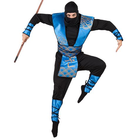 Kost Me Ninja Krieger Kost M Herren Blau Ch Onlineshop Kaufen Bei Pekabo