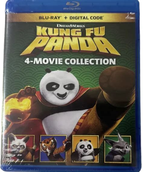 KUNG FU PANDA 4 Movie Collection Blu Ray Factory Sealed New 15 54