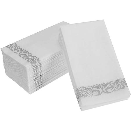 Amazon Foraineam Pack Disposable Hand Towels Linen Feel Hand