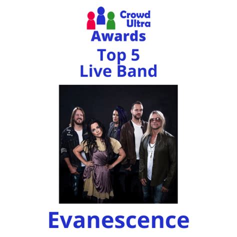 The Top 5 Live Bands Presented By The Crowdultra Awards