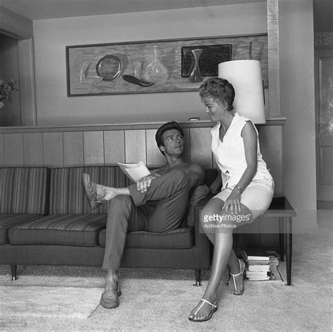 American Actor Clint Eastwood With His First Wife Maggie Johnson At