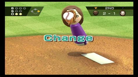 Wii Sports Baseball Emma Vs Elisa Youtube