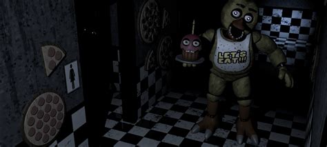 Restrooms Render Fivenightsatfreddys