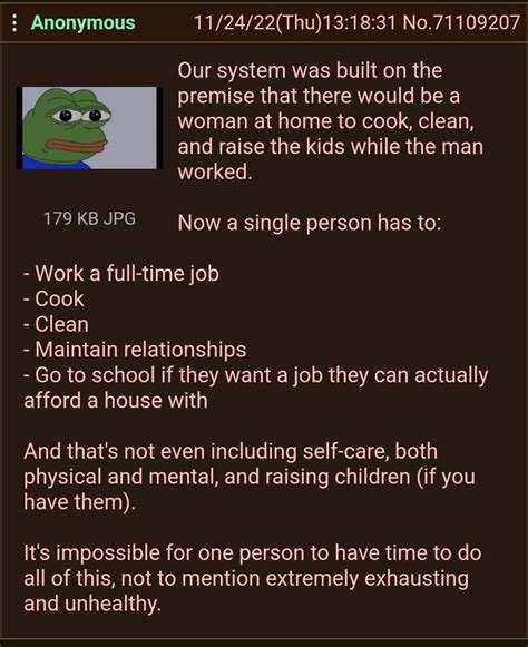 Anon Talks About Life In The 21st Century R Greentext