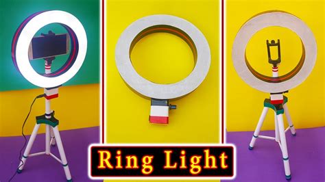 How To Make High Quality Ring Light At Home Making Ring Light For