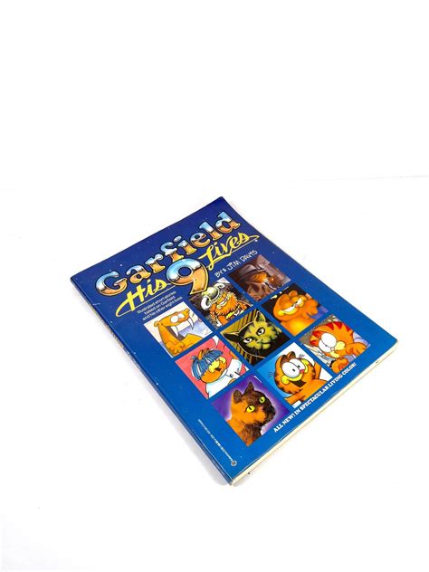 1984 Garfield His 9 Lives Jim Davis 1980s Comics Garfield Comic Book ...