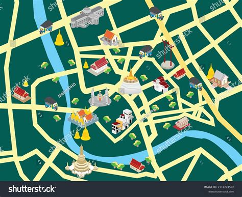 4,286 Vector Map Bangkok Images, Stock Photos & Vectors | Shutterstock