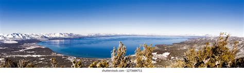 Aerial View Lake Tahoe On Sunny Stock Photo 1273684711 | Shutterstock