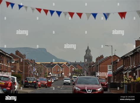 Typical Street Of Shankill Road Hi Res Stock Photography And Images Alamy